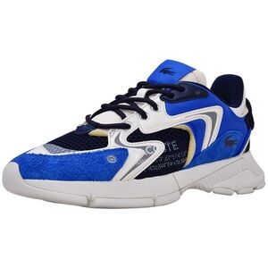 Lacoste L003 Neo 223 1 SMA Men's Sneakers Lace-Up Shoes Blue/Navy, Size: 12.5 US